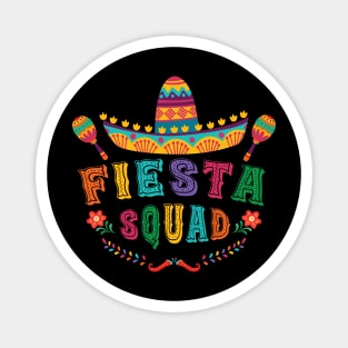 Fiesta Squad Cinco De Mayo Magnet